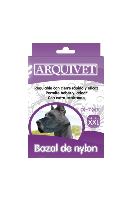 BOZAL NYLON TALLA XS Yorkshire. Arquivet