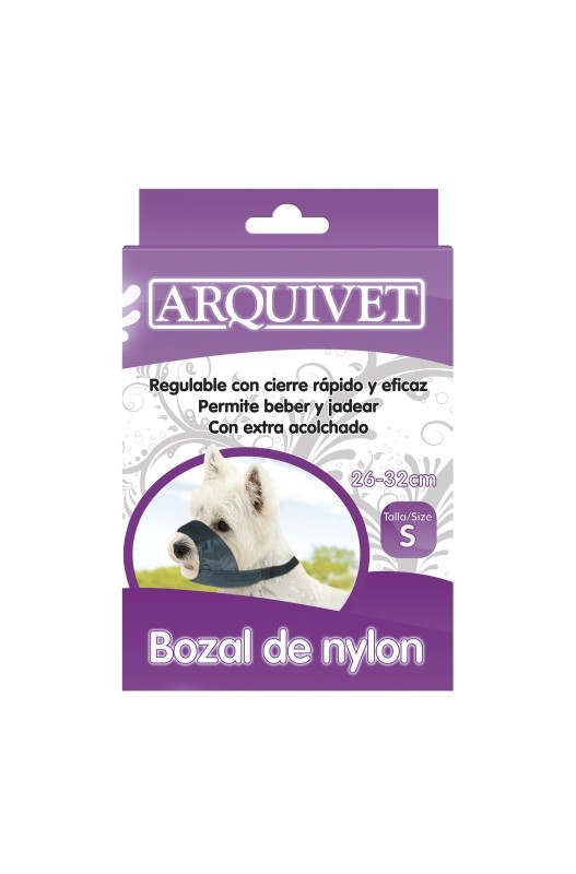 BOZAL NYLON TALLA S Scottish. Arquizoo