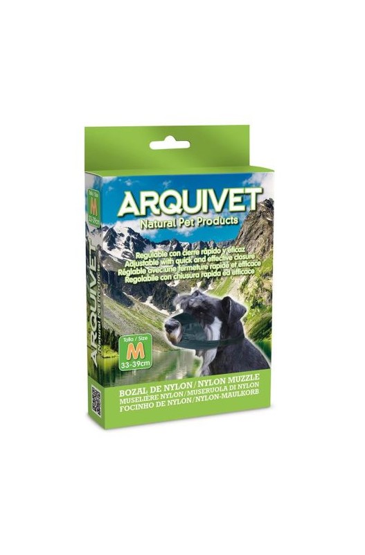 BOZAL NYLON TALLA L Cocker. Arquivet