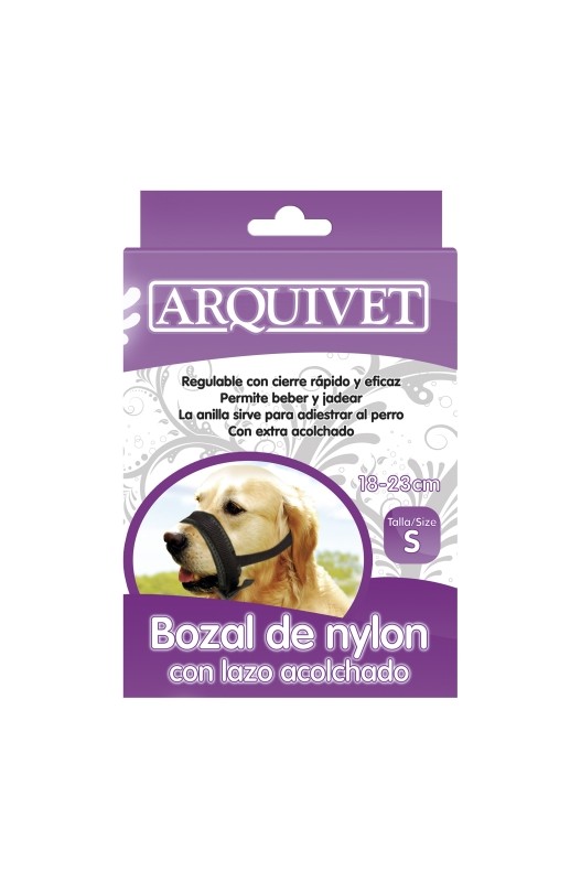 BOZAL NYLON CON LAZO ACOLCHADO Nº1