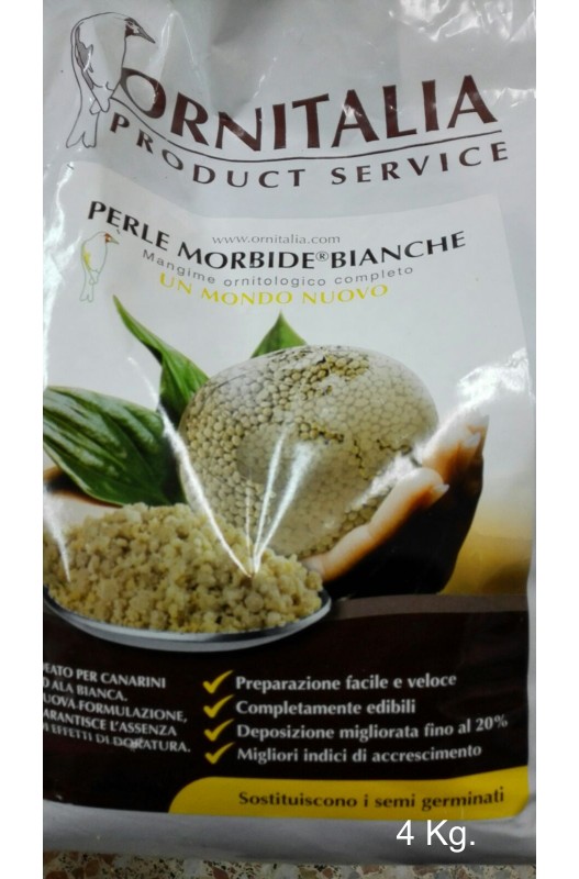 PERLE MORBIDE BIANCHE 4 KG.