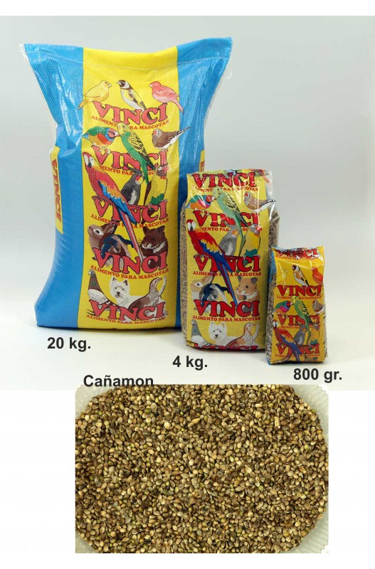 CAÑAMON VINCI 20 KG.