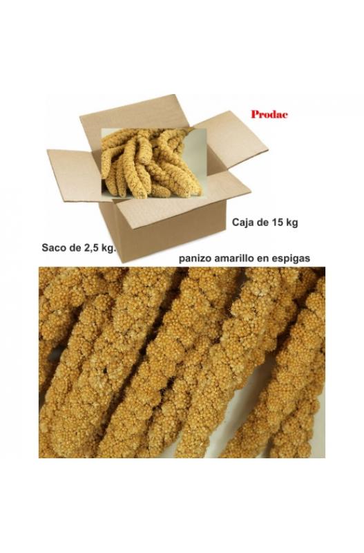 PANIZO EN ESPIGAS 15 KG.