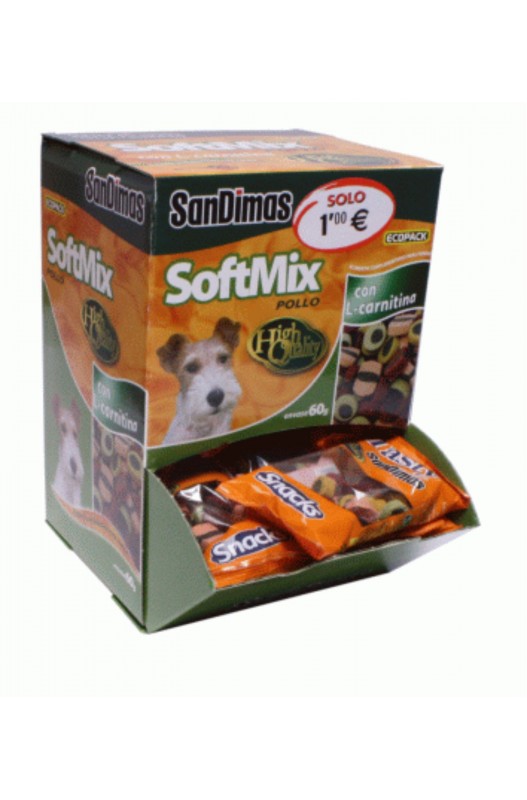 SOFT MIX POLLO. CAJA 40 UDS.