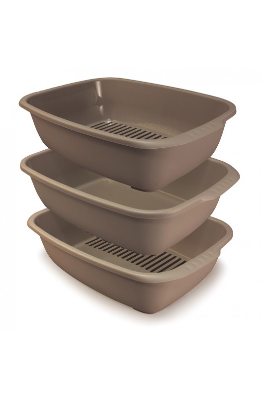 BANDEJA TRIPLE MISO. MOKA