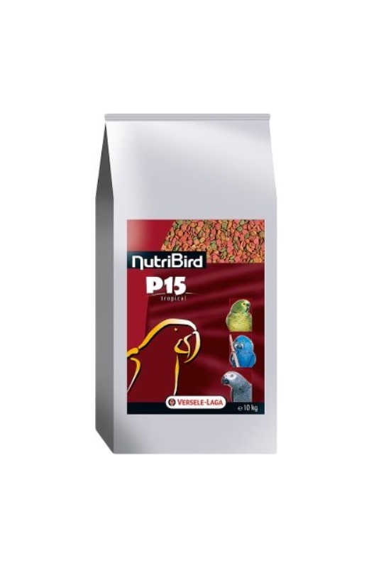 NUTRIBIRD P15 TROPICAL 10 KG. VERSELE-LAGA