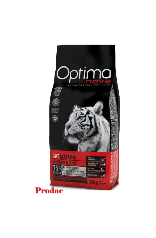 OPTIMA NOVA CAT MATURE 8 KG.