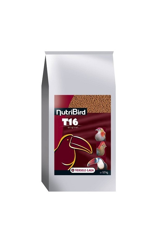 NUTRIBIRD T16 TUCANES 10 KG. VERSELE-LAGA