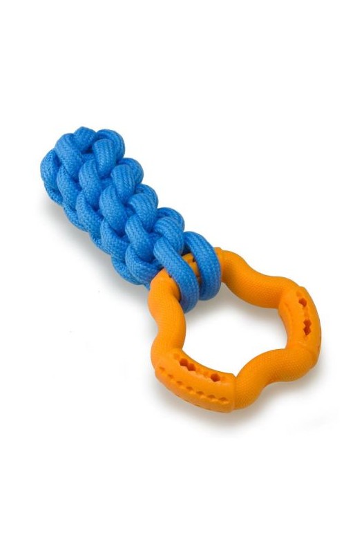 ANILLO CON TRENZADO DE CUERDA DE ALGODON