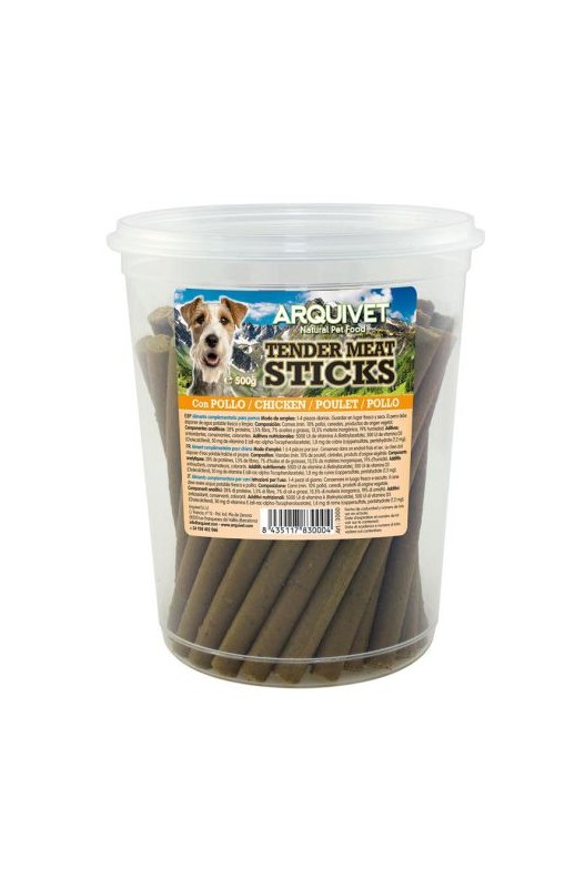BARRITAS Tender Meat Sticks de Pollo 500gr.