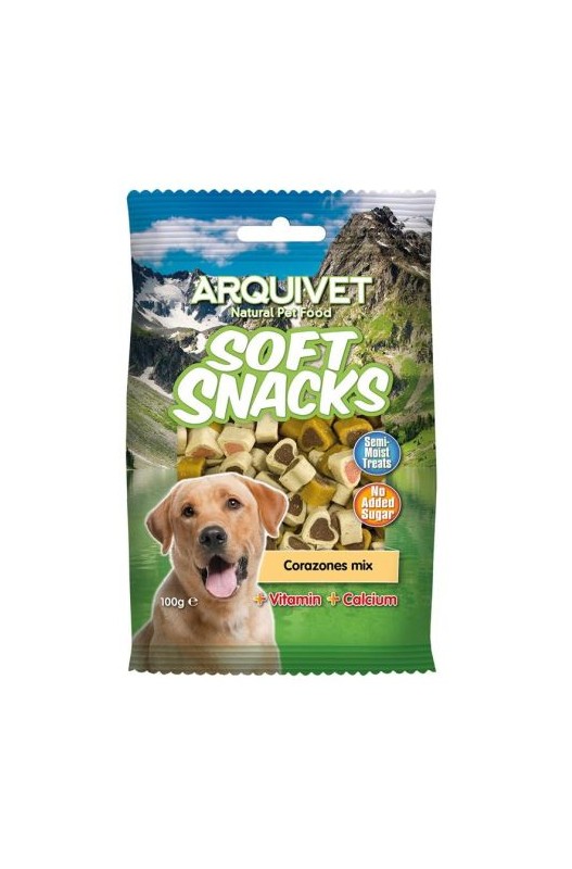 SNACK CORAZONES MIX 100gr. Arquivet