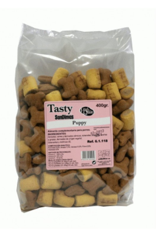 GALLETAS TASTY PUPPY 400 GR.SAN DIMAS