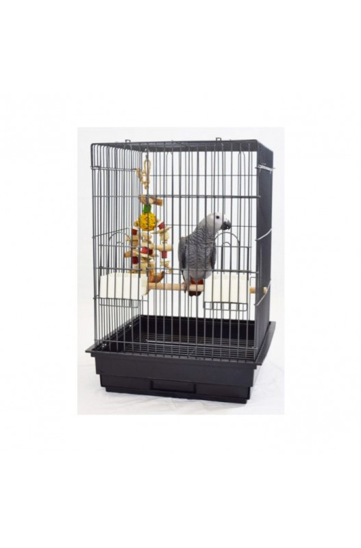 JAULA BASIC LOROS NEGRA