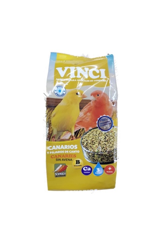 CANARIOS SIN AVENA VINCI 5 KG.