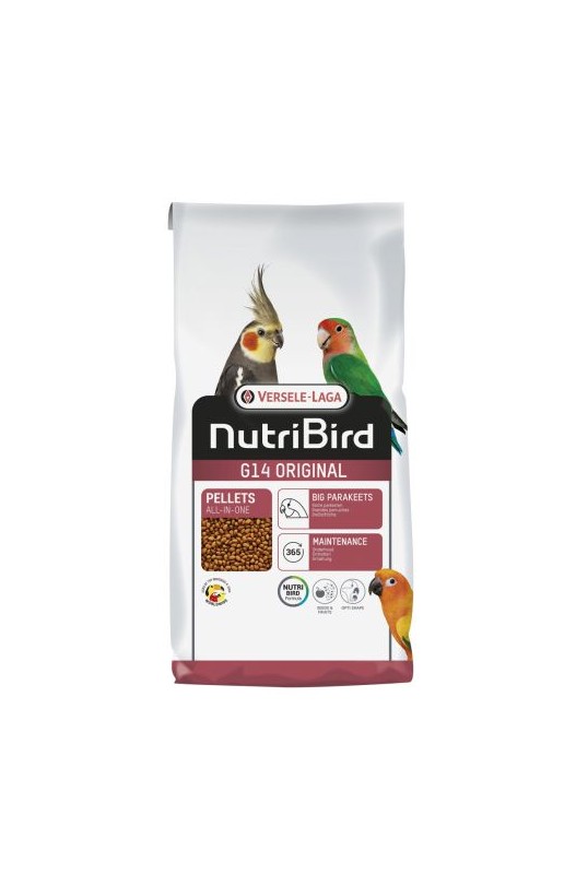 NUTRIBIRD G14 ORIGINAL 10 KG. NINFAS/AGAPORNIS