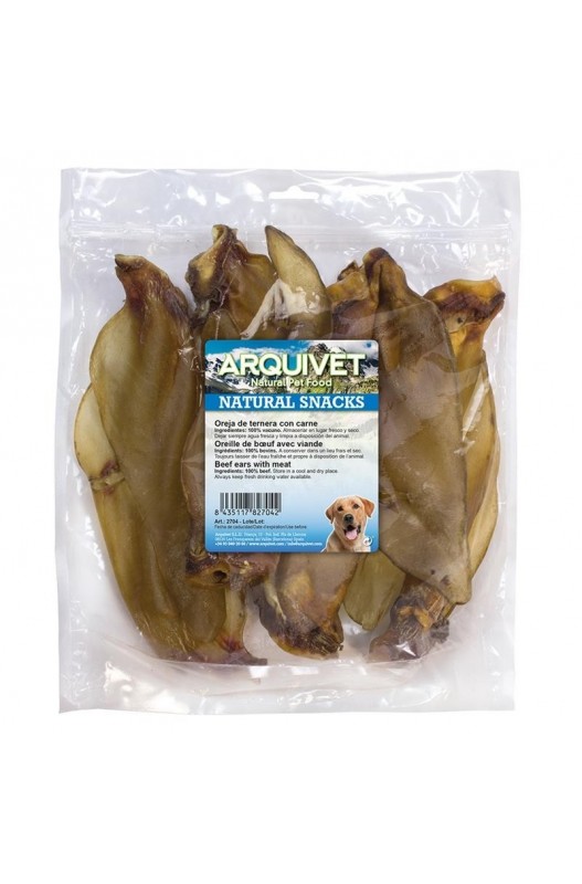 OREJAS DE TERNERA CON CARNE Bolsa 25uds.