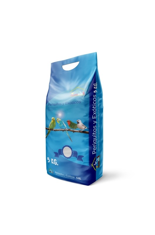 PERIQUITOS Y EXOTICOS FAUNAMIX 5 KG.