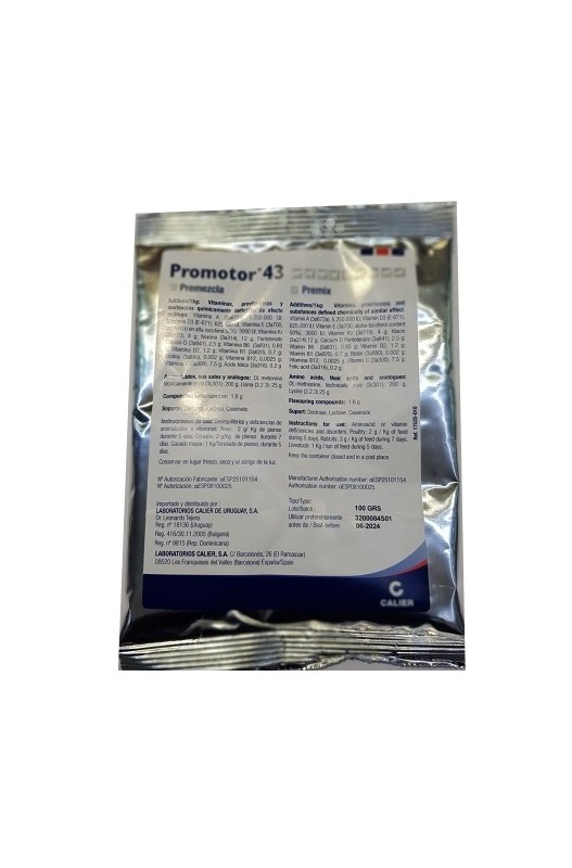 PROMOTOR 43 100 GRAMOS.