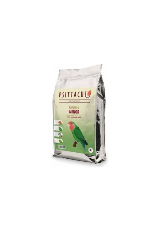 PSITTACUS PIENSO MINOR 3 KG.