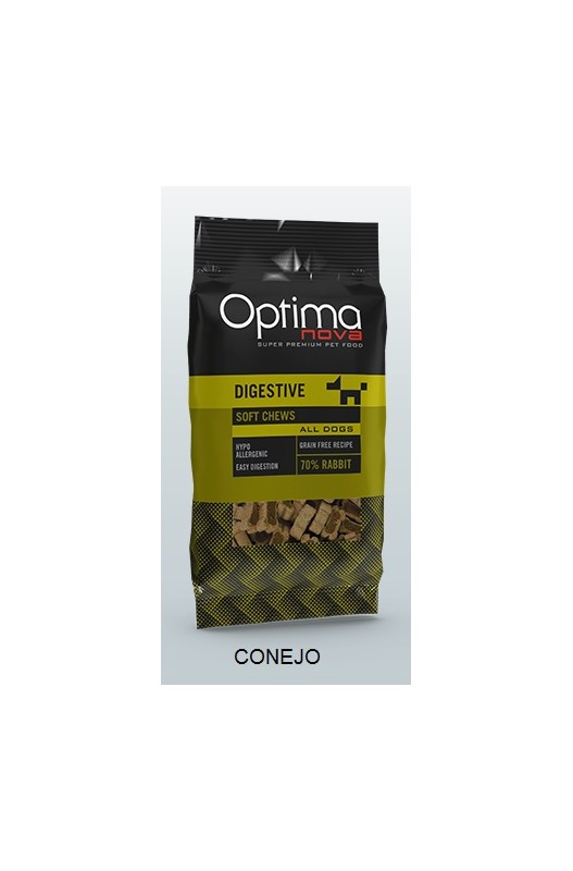 SNACK DIGESTIVE CONEJO 150gr.Optima Nova