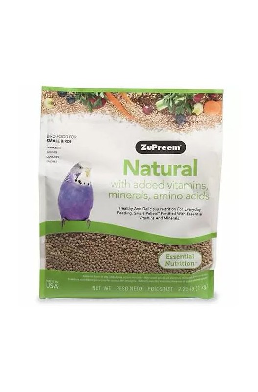 ZUPREEM NATURAL DIETA 1 kg. Periquitos