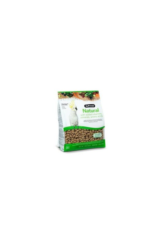 ZUPREEM NATURAL GRANDES LOROS 1,4 KG.